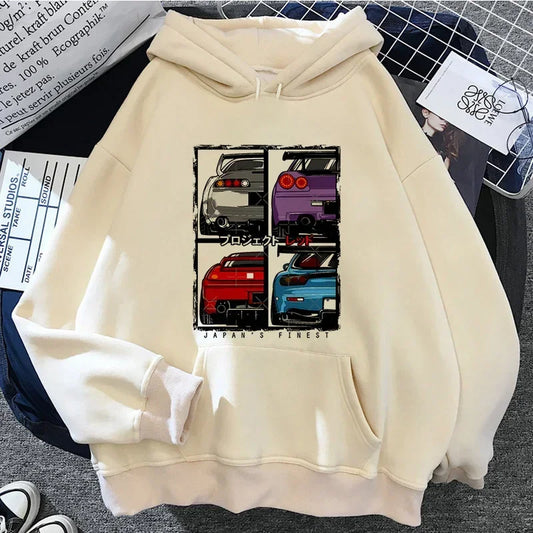 Skyline Car Hoodie