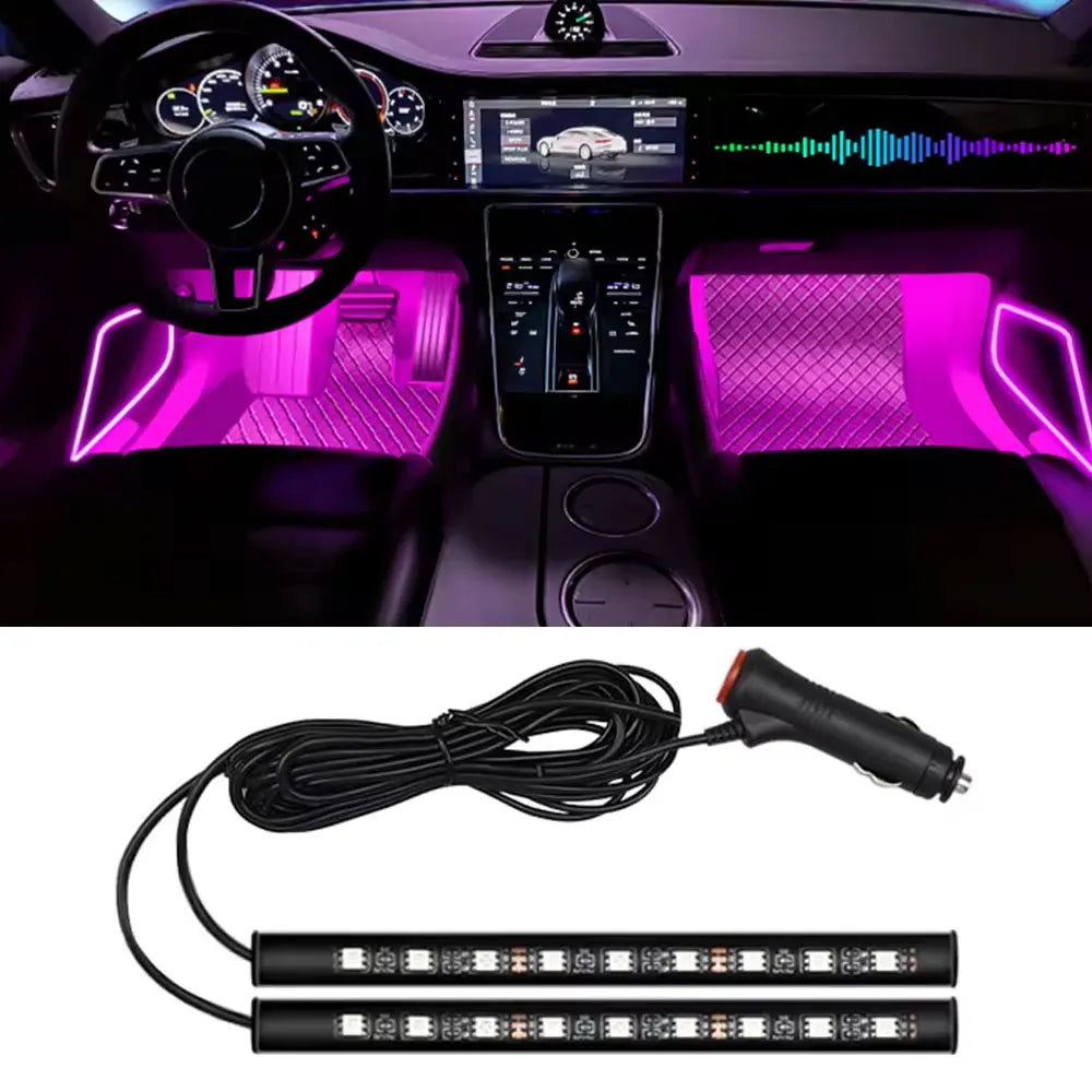 Underseat Glow Bars