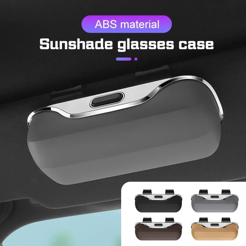Car Sun Visor Glasses Case