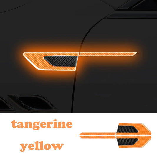 Autocollants Fender à côté de la voiture réfléchissants