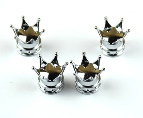 Crown-Shaped Valve Caps