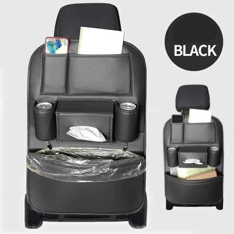 Leather Car Backseat Organizer