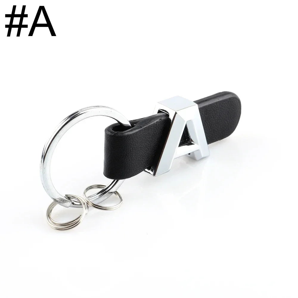 Premium Metal Initial Keychain