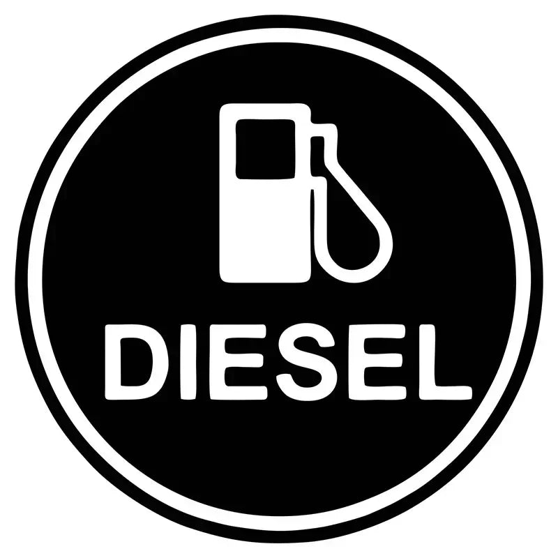Diesel Gas Sticker Car
