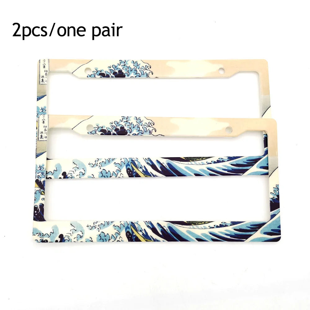 Custom Printed License Plate Frames