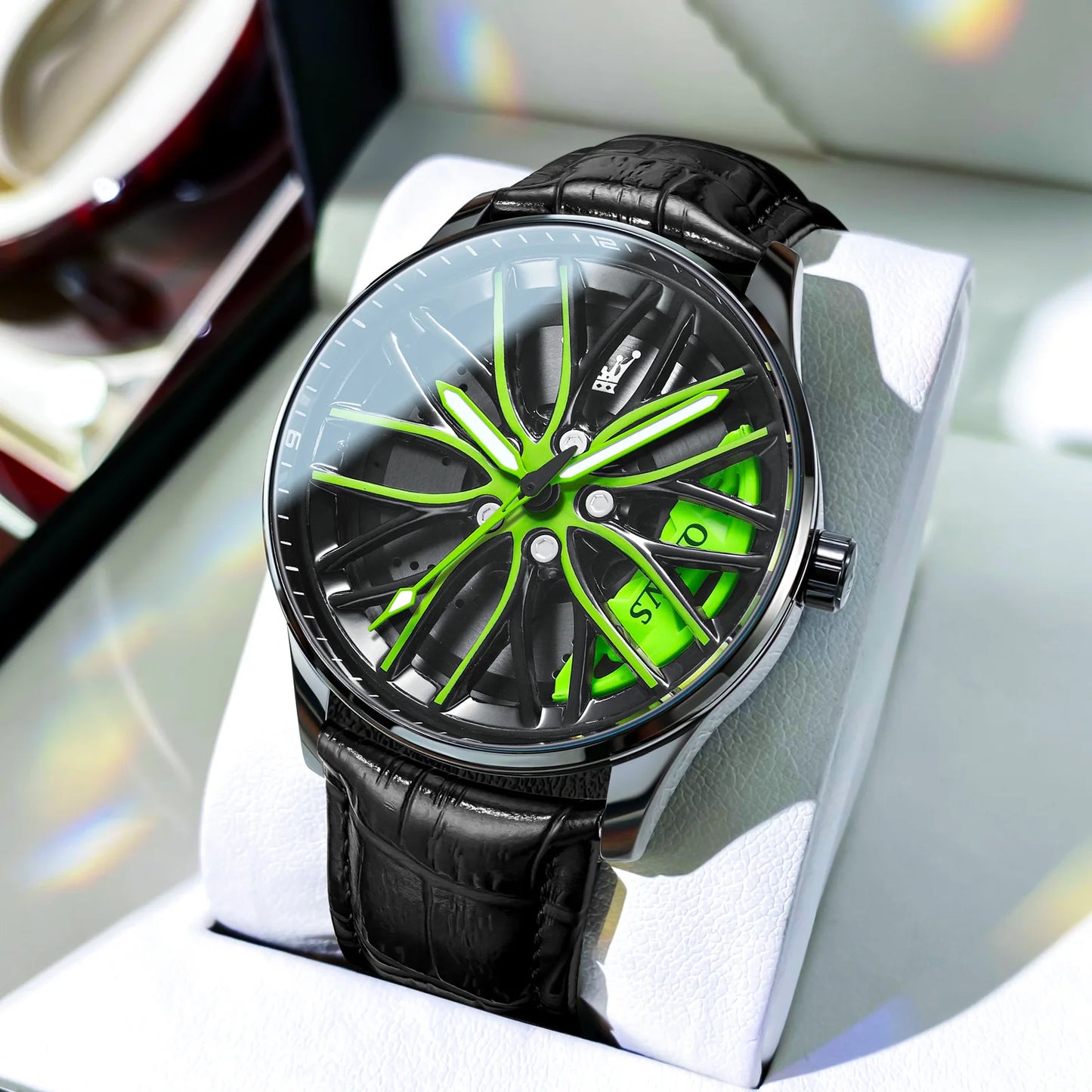 Sport Wheel-Inspired Watch