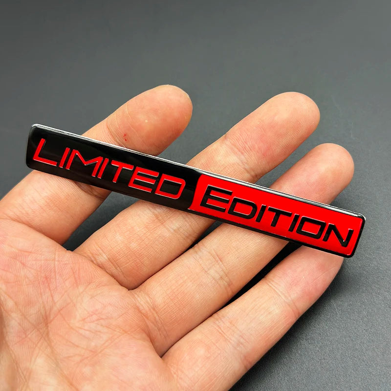Limited Edition Color Emblem Badge
