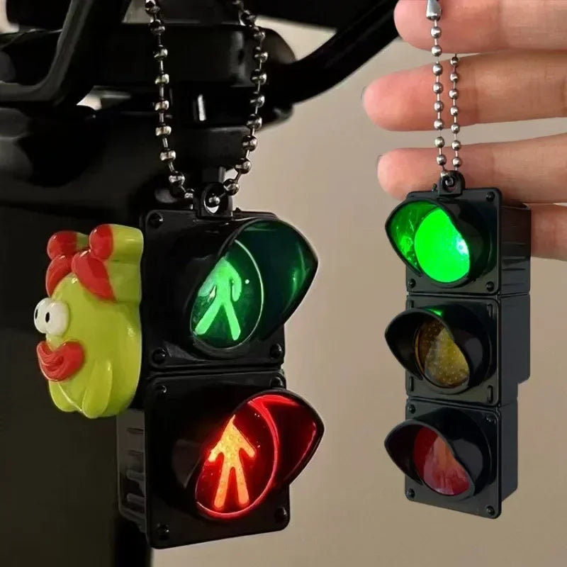 سلسلة مفاتيح LED لحركة المرور