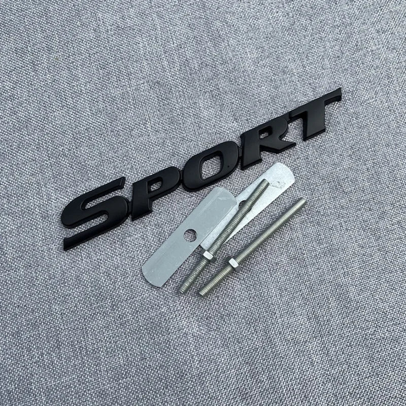 Sport 3D Metal Emblem Badge