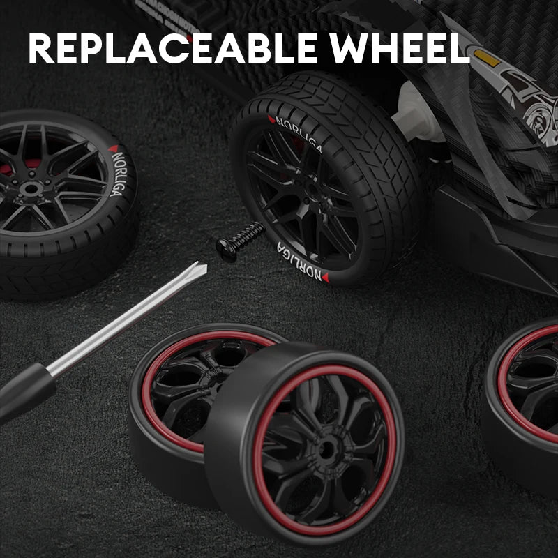 Voiture de dérive Black Phantom RC