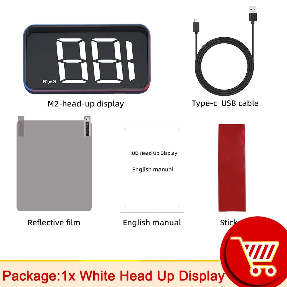 GPS HUD Speed Display