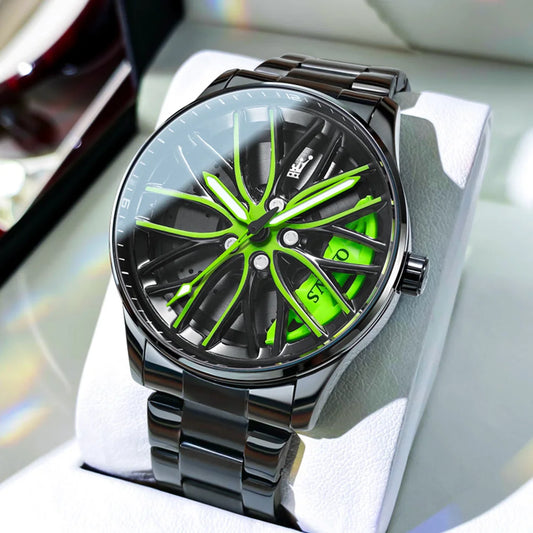 Sport Wheel-Inspired Watch