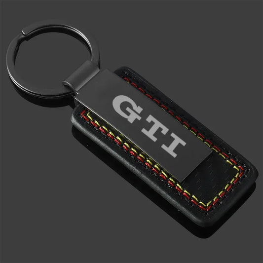 GTI-Wildleder-Tag-Schlüsselanhänger