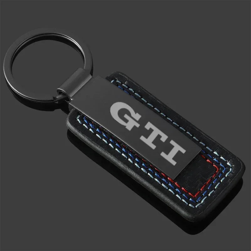 Llavero con etiqueta de ante GTI