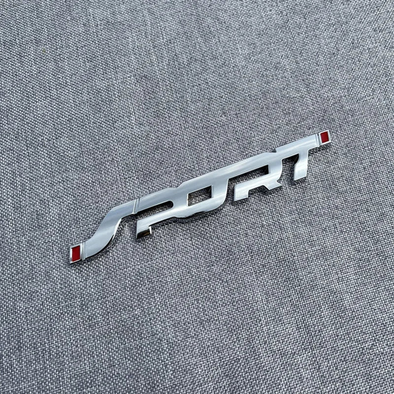 Sport 3D Metal Emblem Badge