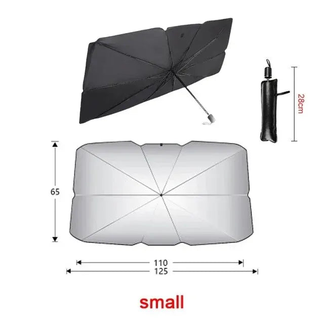 Car Interior Front Sunshade Umbrella
