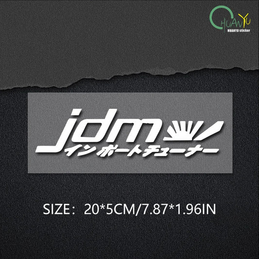 1. JDM Import Tuner Car Decal