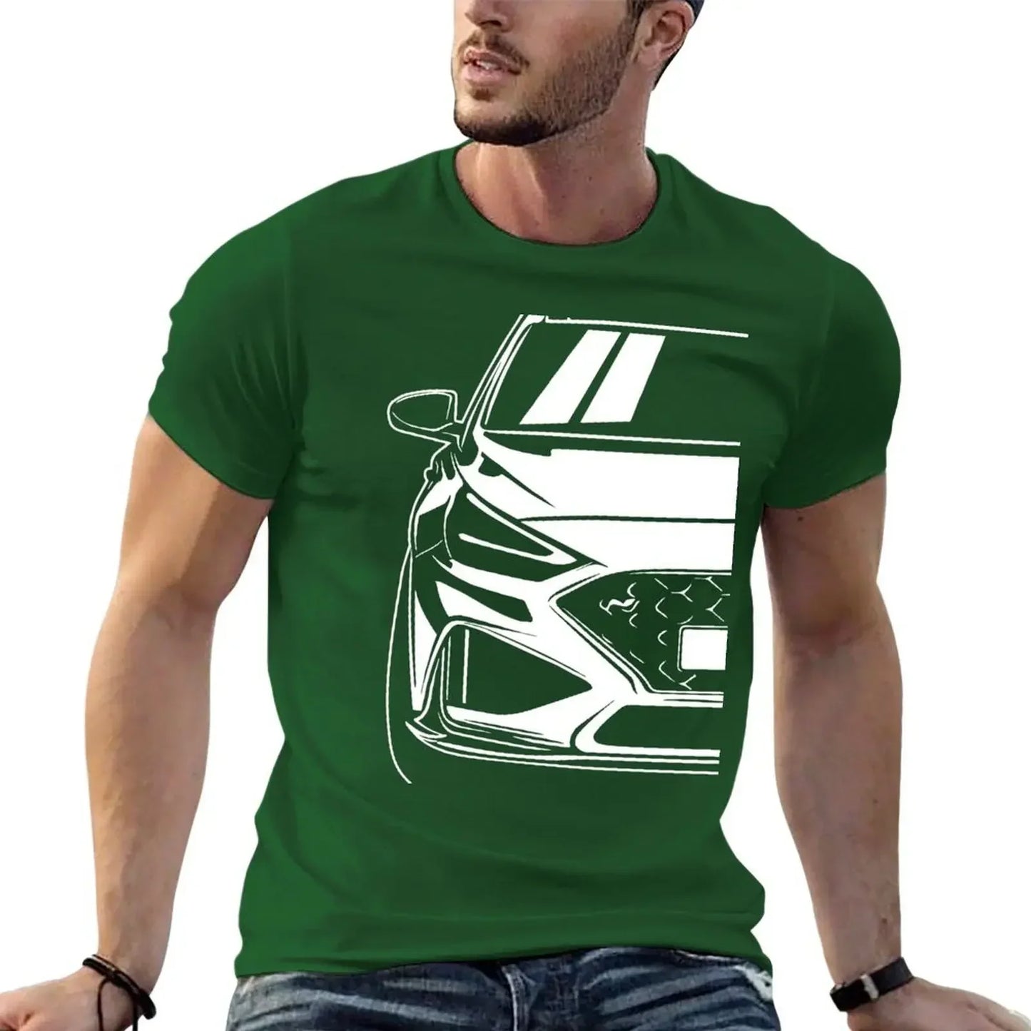 Sport Car Graphic T-Shirt