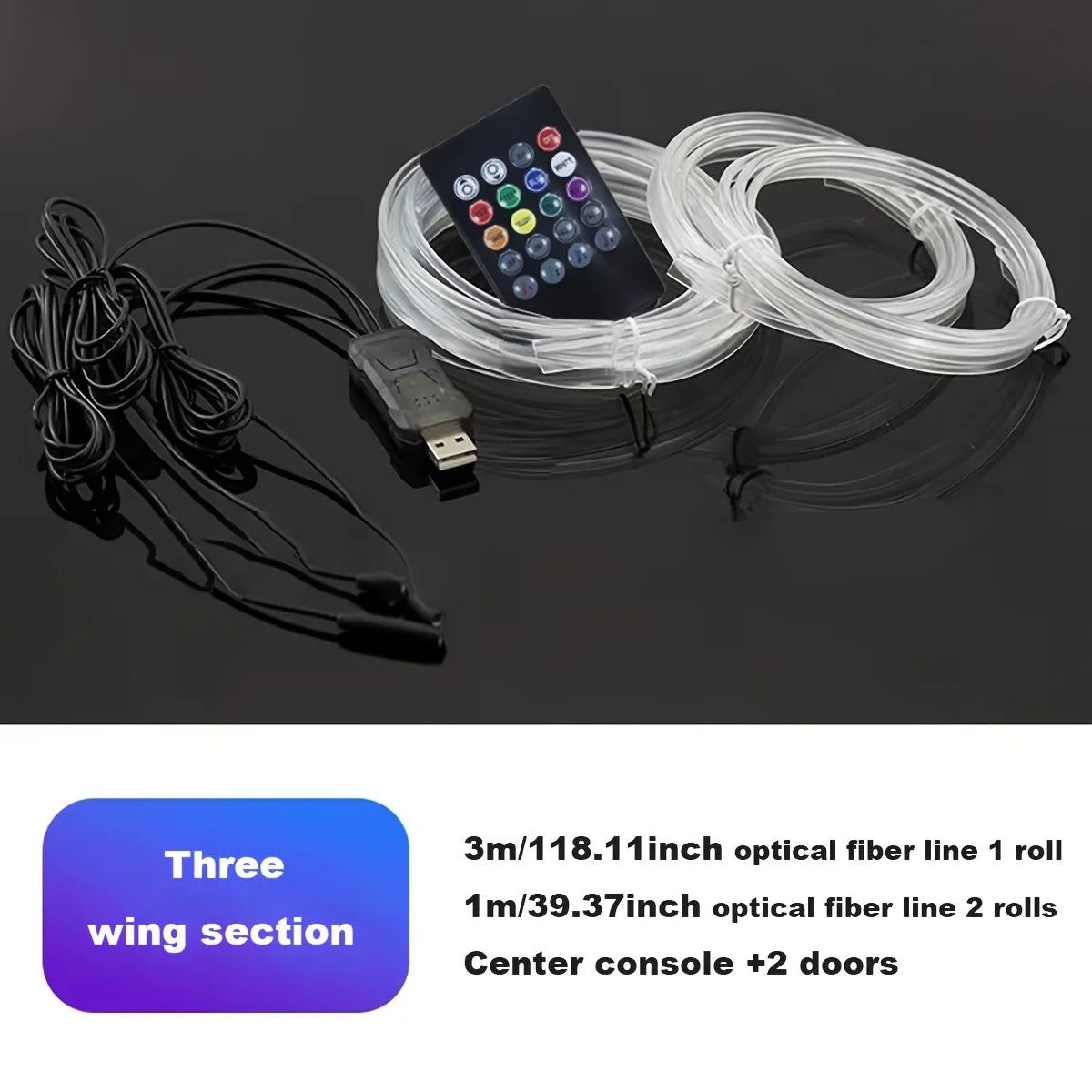 Interior Car Neon Light Kit