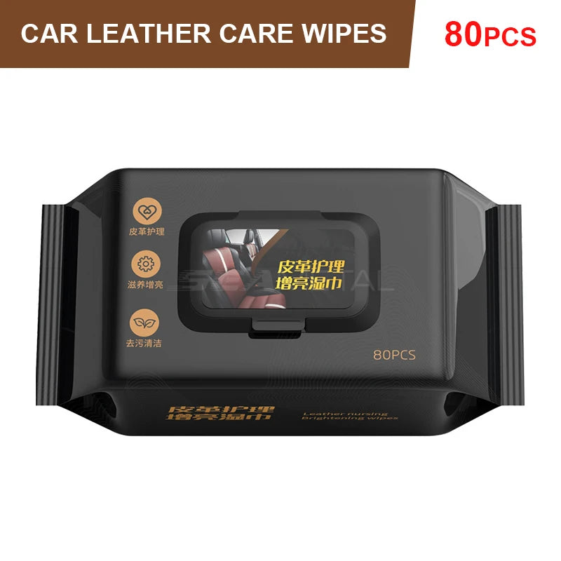 Leather Care Cleaning Wipes