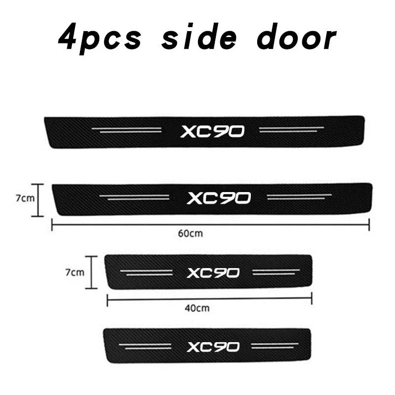 XC90 Carbon Car Door Strip Stickers
