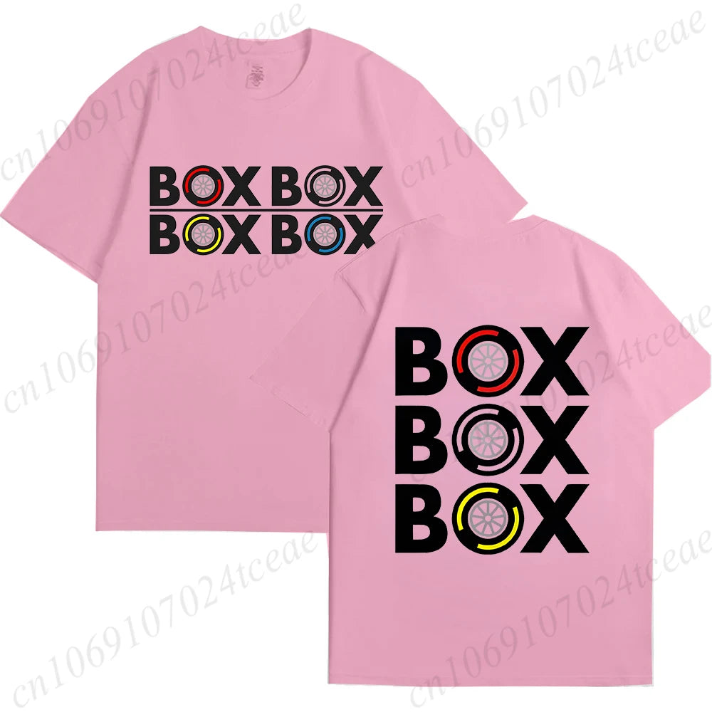 “Box Box Box” F1 Cotton Shirt