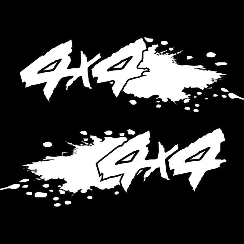 4x4 Vinyl Sticker