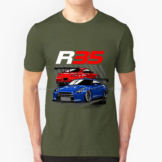 R35 T-Shirt Cotton JDM