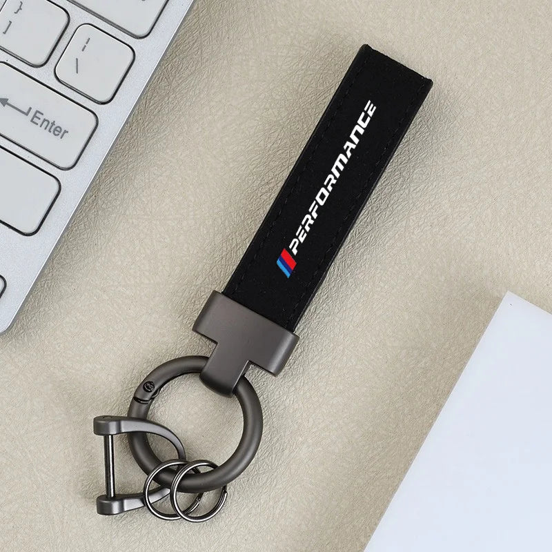 Performance Leather Key Ring