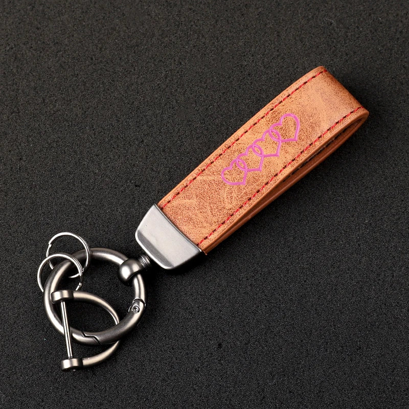 Keychain in pelle di lusso