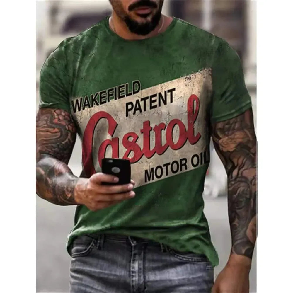 T-shirt à manches longues pour hommes pour les fans de voitures