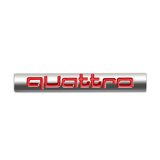 Insignia Quattro de diseño de coche de metal AI
