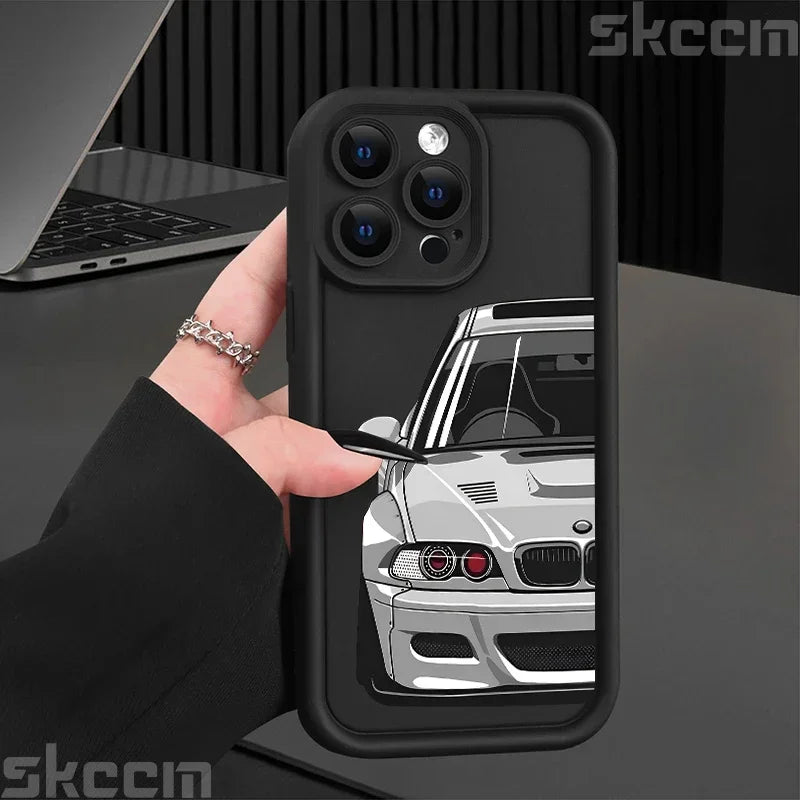 Automobilbegeisterte iPhone Hülle