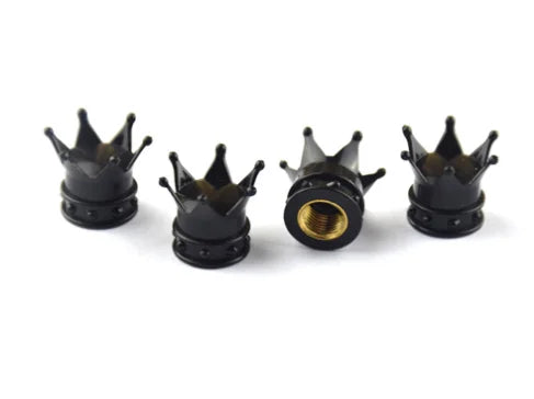 Crown-Shaped Valve Caps