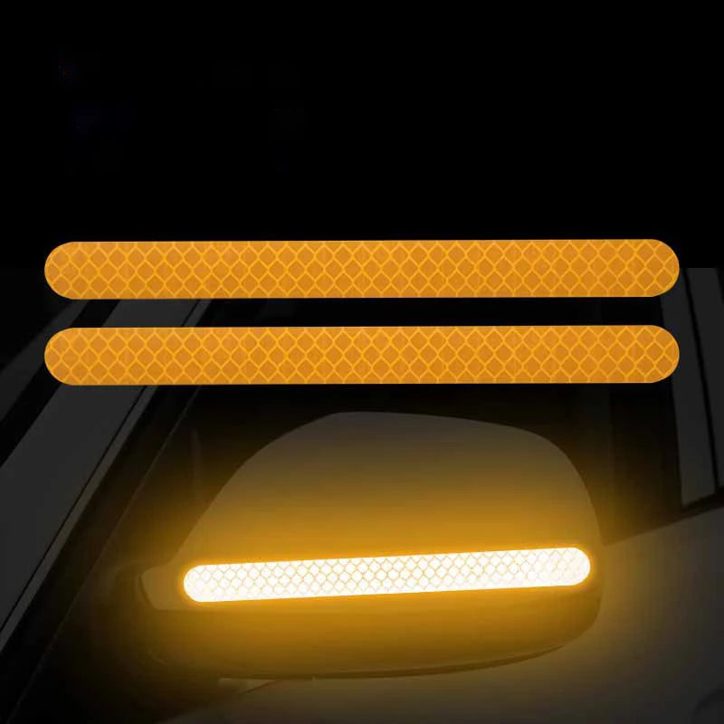 Pegatizas de seguridad reflectantes del espejo retrovisor