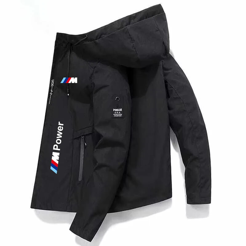 M Logo Cars Fans Jacket