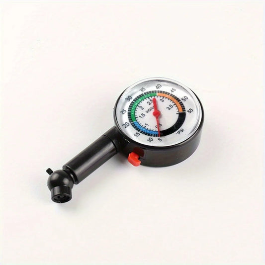 Portable Analog Tire Pressure Gauge