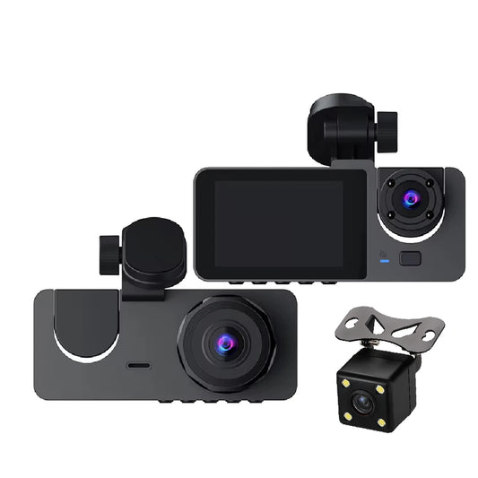 1080P 3-Channel Dash Cam