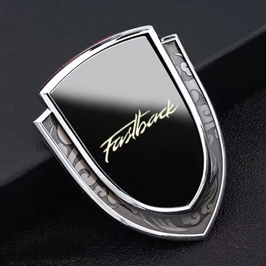 Fastback Badge Trunk Decal