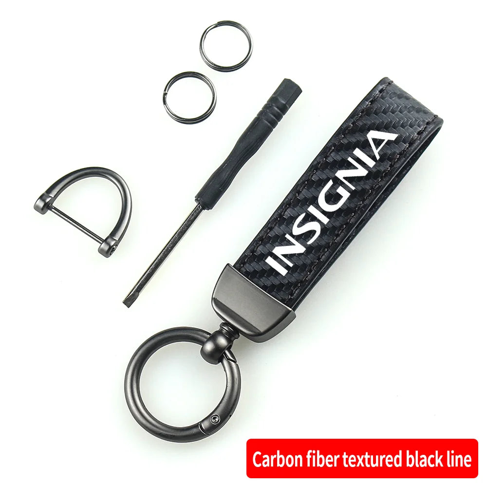 Crossland Leather Keychain
