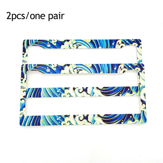 Custom Printed License Plate Frames