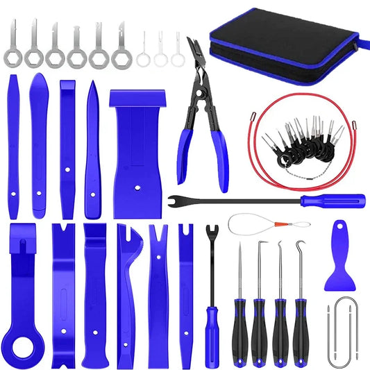 Trousse d'outils de suppression de garniture de voiture professionnelle