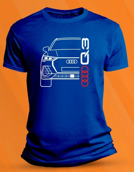 Q3 Car Cotton T-Shirt AI