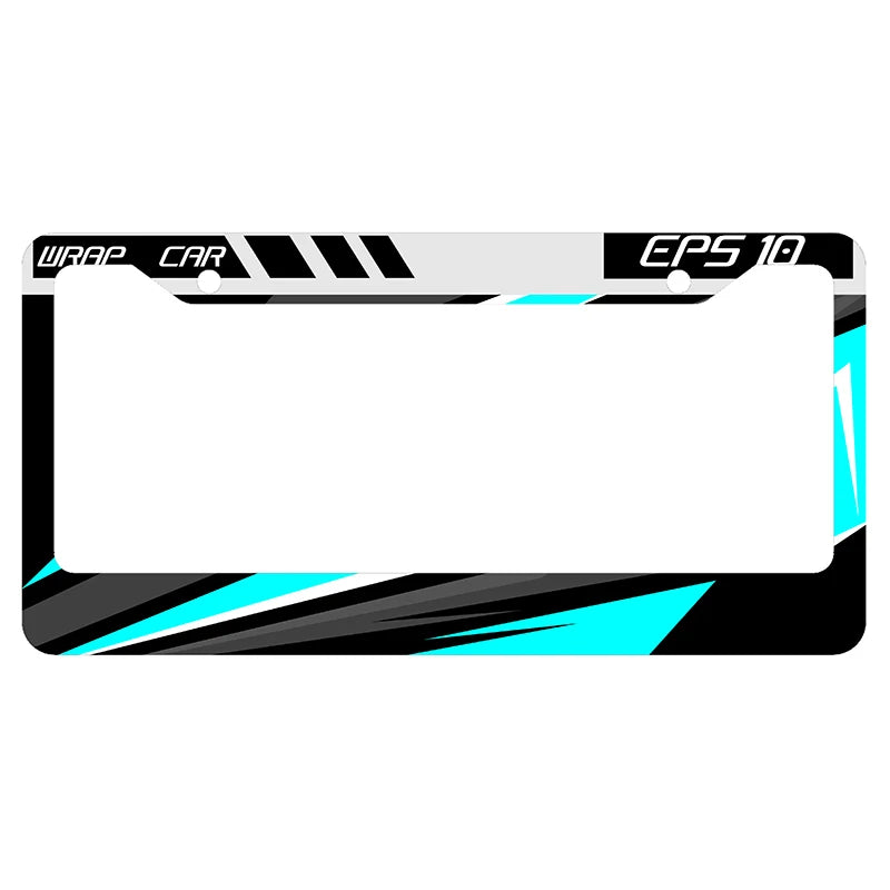 Racing-Inspired License Plate Frames