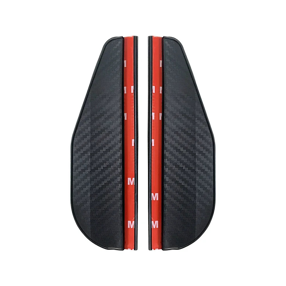 Carbon Fiber Rearview Mirror Rain Eyebrow