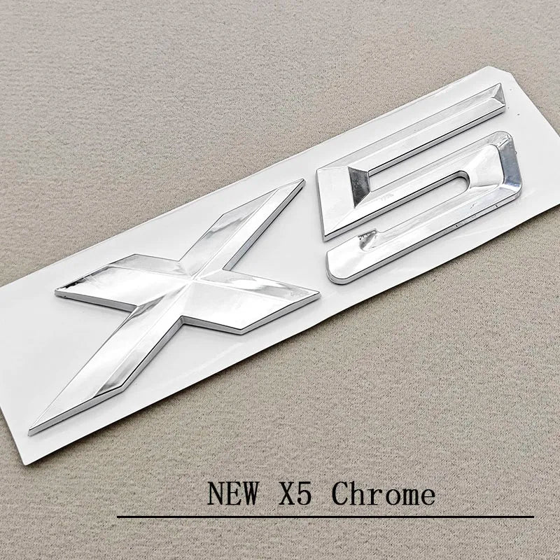X3 X5 X6 Badge Sticker