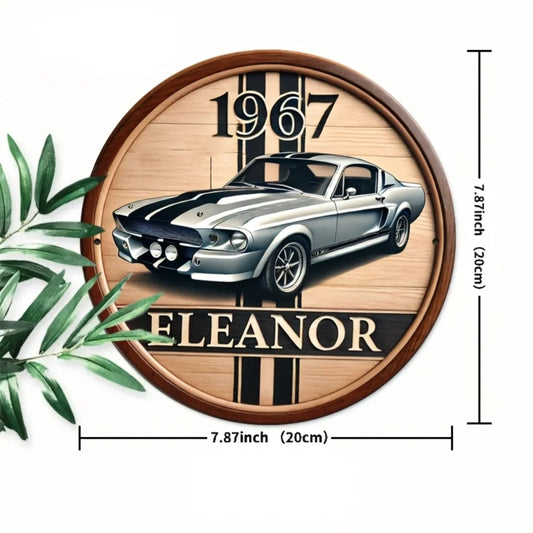 Eleanor Sports Car Wall Decor MG