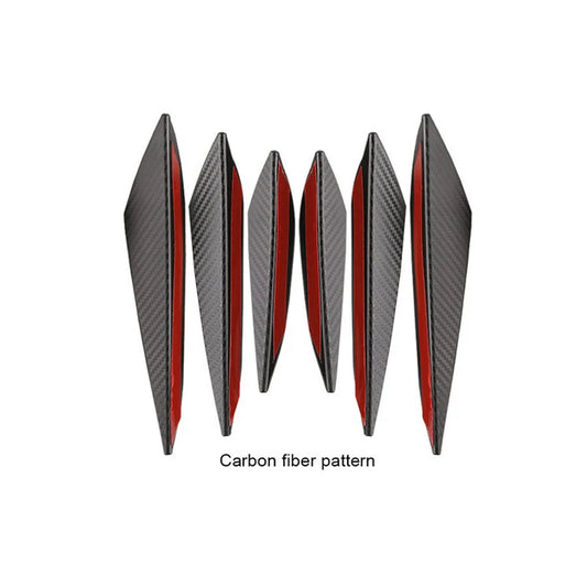 Pegatinas decorativas estilo fibra de carbono de automóvil