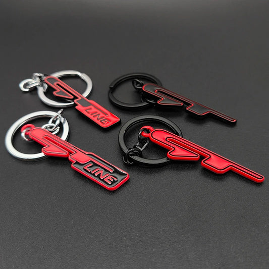 GT Line Metal Keychain