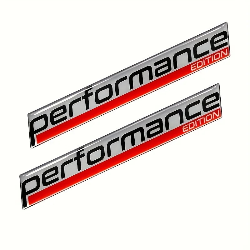 Emblema dell'auto per le prestazioni